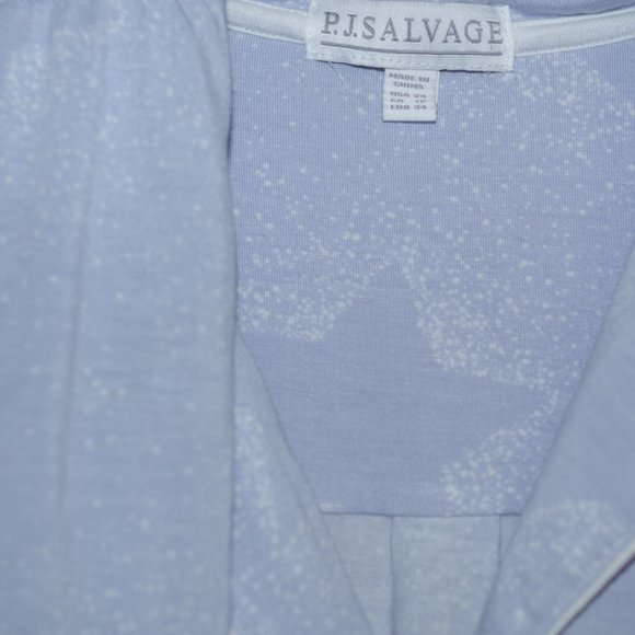 Salvage Women's blue Loungewear Twinkle Star Pajama Pj Set size XS - Picture 4 of 4